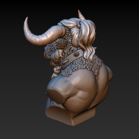 Minotaur bust - Thumbnail 4