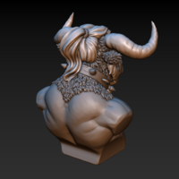 Minotaur bust - Thumbnail 6