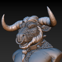 Minotaur bust - Thumbnail 12