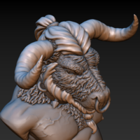 Minotaur bust - Thumbnail 13