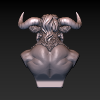 Minotaur bust - Thumbnail 16
