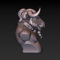 Minotaur bust - Thumbnail 17