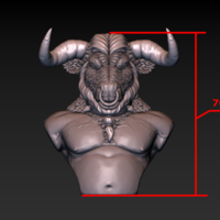 Minotaur bust - Thumbnail 21