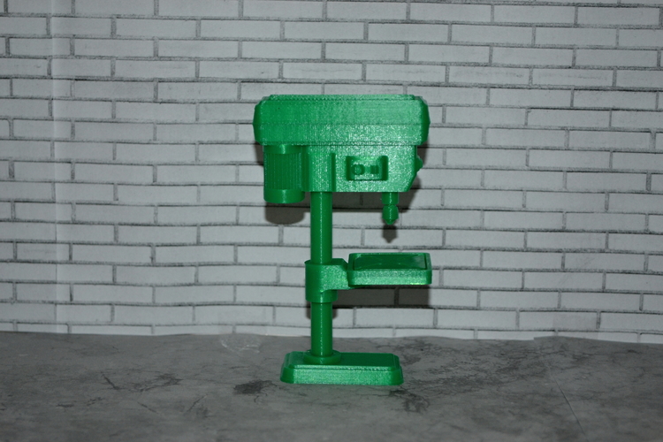 Scale 1/10 Pedestal pillar drill 3D Print 165942
