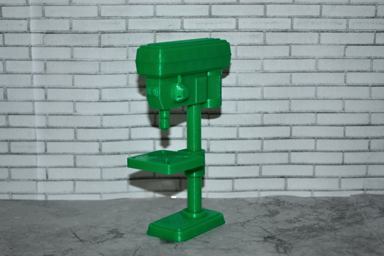 Scale 1/10 Pedestal pillar drill 3D Print 165943