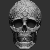 Ornament Skull - Thumbnail 1