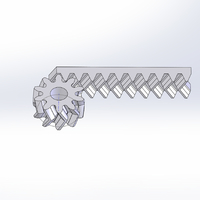 Small Herringbone Gear Generator 3D Printing 165960