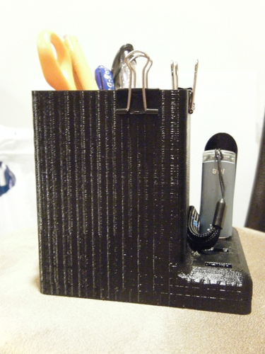Pencil and USB Organizer 3D Print 165977