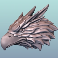 Griffin head Eagle head - Thumbnail 2