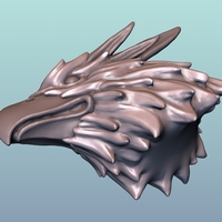 Griffin head Eagle head - Thumbnail 10