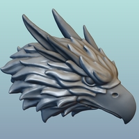 Griffin head Eagle head - Thumbnail 11