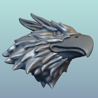 Griffin head Eagle head - Thumbnail 12