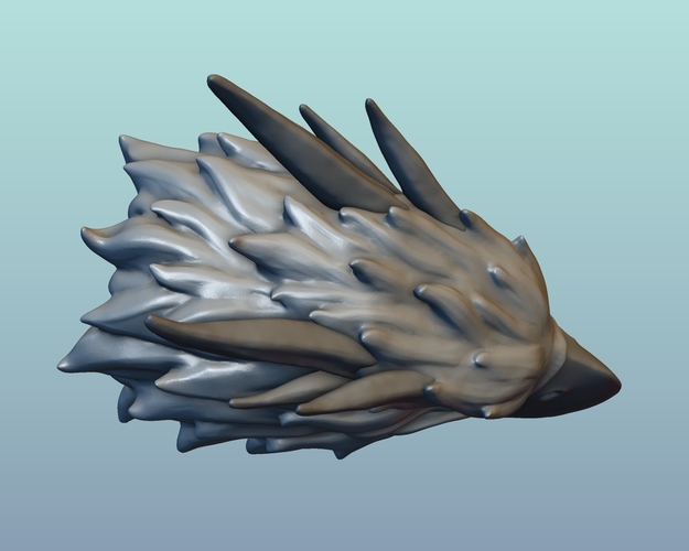 Griffin head Eagle head 3D Print 166021