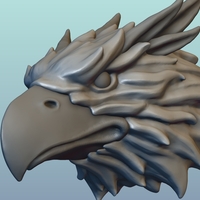 Griffin head Eagle head - Thumbnail 15