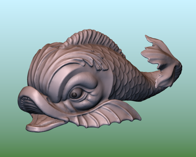 Dolphin fish 3D Print 166027