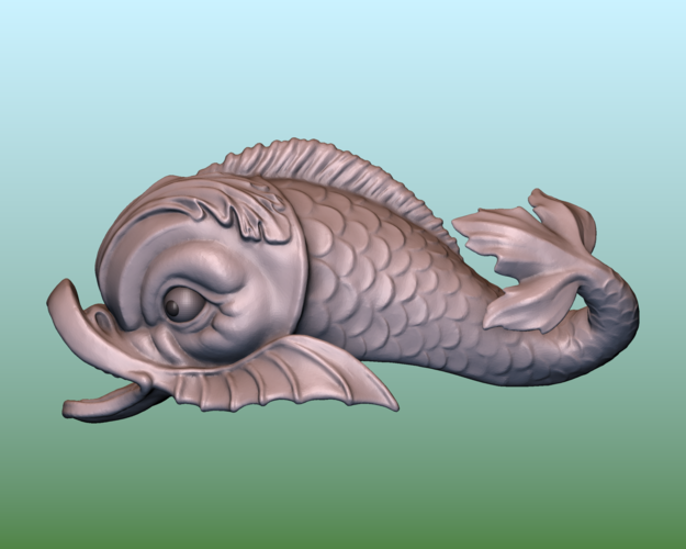 Dolphin fish 3D Print 166028