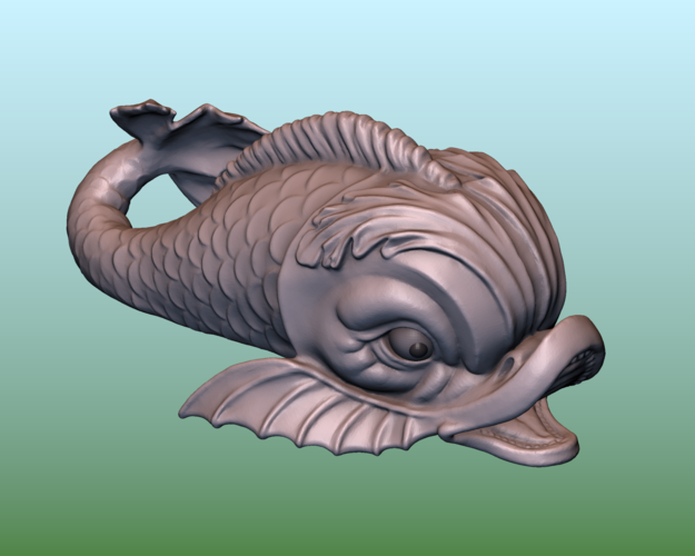Dolphin fish 3D Print 166033
