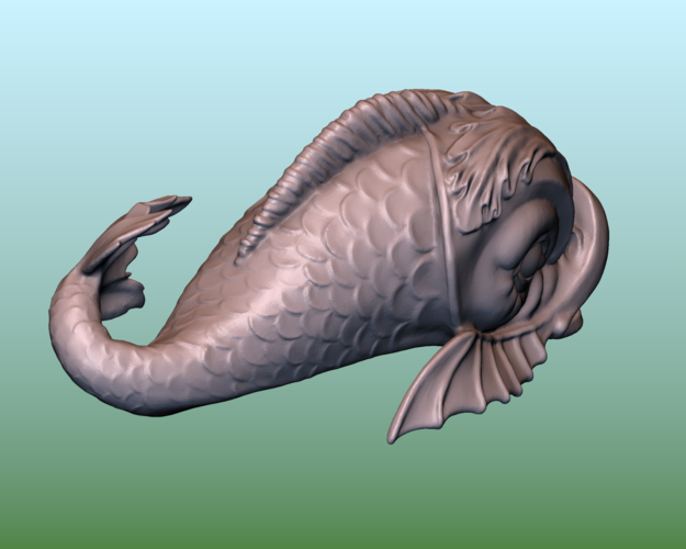 Dolphin fish 3D Print 166034