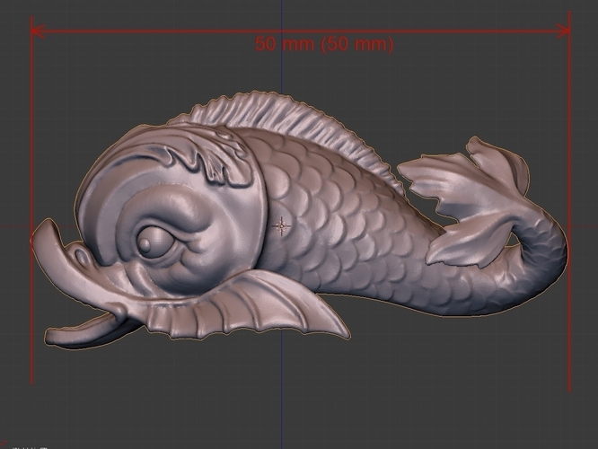 Dolphin fish 3D Print 166036