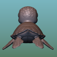 Turtle. Sea turtle cartoon - Thumbnail 5
