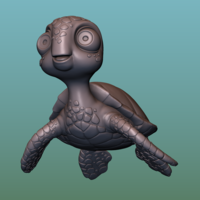 Turtle. Sea turtle cartoon - Thumbnail 8