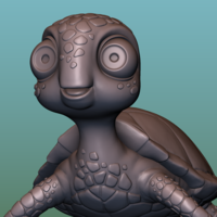 Turtle. Sea turtle cartoon - Thumbnail 13
