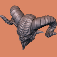 Demon head Bead - Thumbnail 3