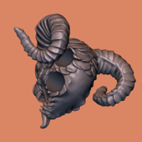 Demon head Bead - Thumbnail 5