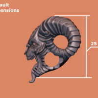 Demon head Bead - Thumbnail 10