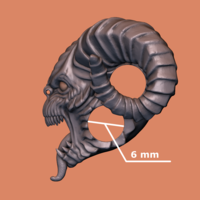 Demon head Bead - Thumbnail 11