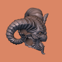 Demon head Bead - Thumbnail 13