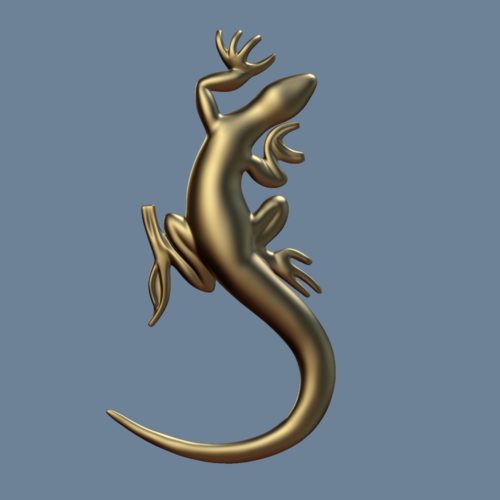 Lizard 3D Print 166168