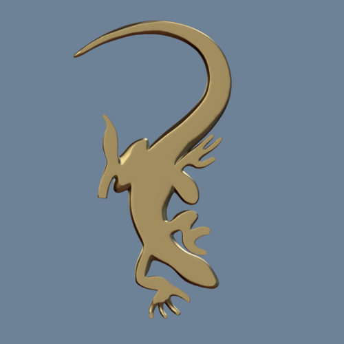 Lizard 3D Print 166172