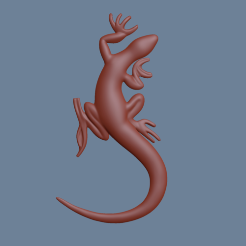 Lizard 3D Print 166174