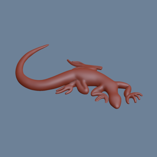 Lizard 3D Print 166176