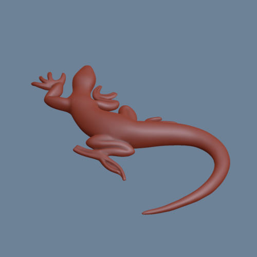 Lizard 3D Print 166178
