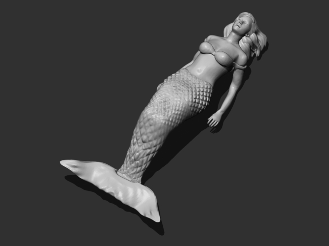 Mermaid 3D Print 166219