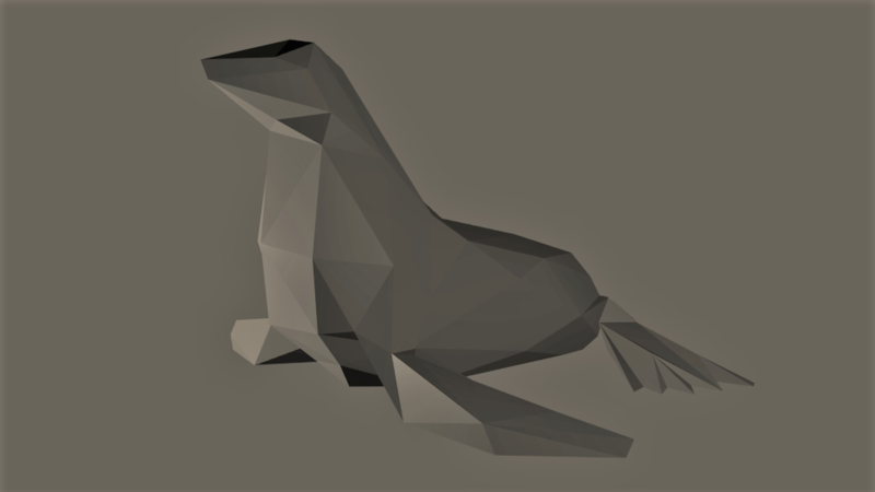 Low-Poly Seal