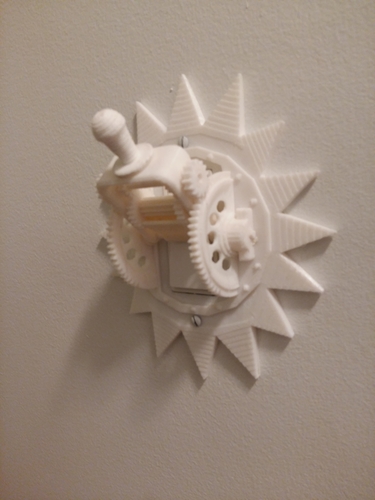 Steampunk Mechanical Light Switch 3D Print 166268