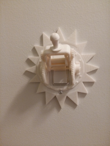 Steampunk Mechanical Light Switch 3D Print 166269