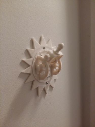 Steampunk Mechanical Light Switch 3D Print 166270