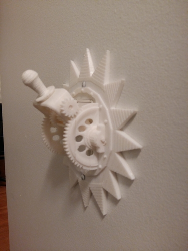 Steampunk Mechanical Light Switch 3D Print 166271