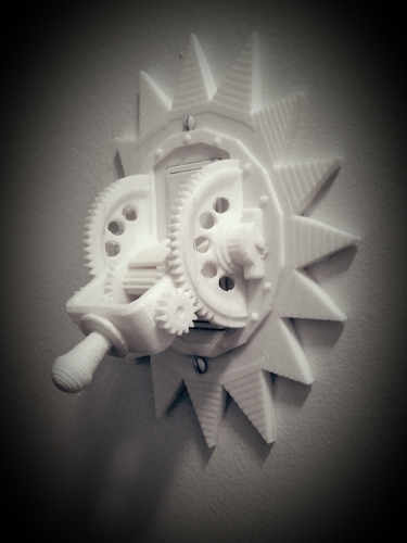 Steampunk Mechanical Light Switch 3D Print 166315