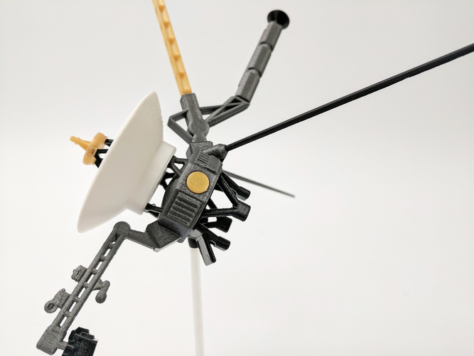 Voyager Satellite Desktop Model 3D Print 166339