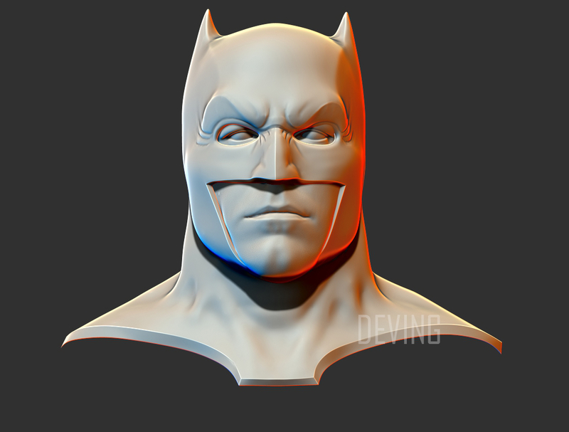 BATMAN DOJ COWL V2