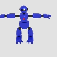 Robot Character Cartoon Bot - Thumbnail 4