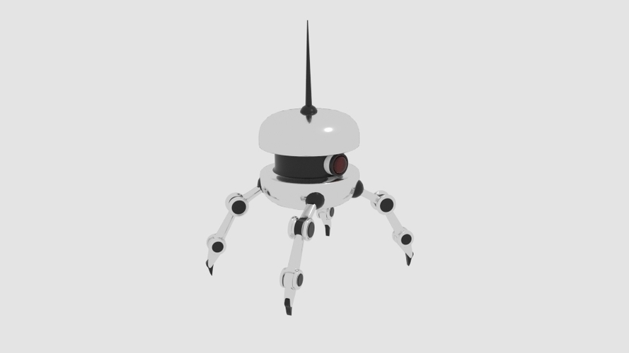 Burger Spy Bot 3D Print 166406