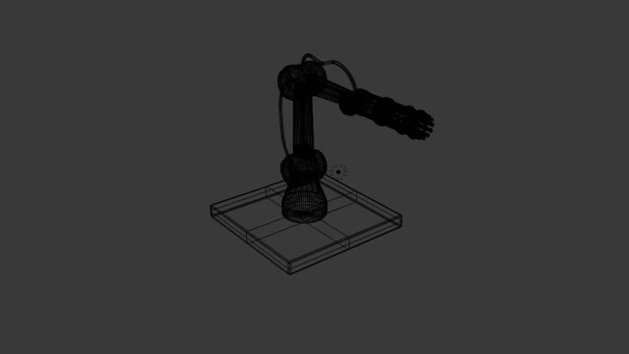 Gun Robot Arm 3D Print 166417