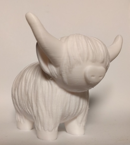 Highland Cow 3D Print 166427