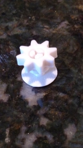 Gear Charm for your Crocs™ (includes blank base) 3D Print 166484